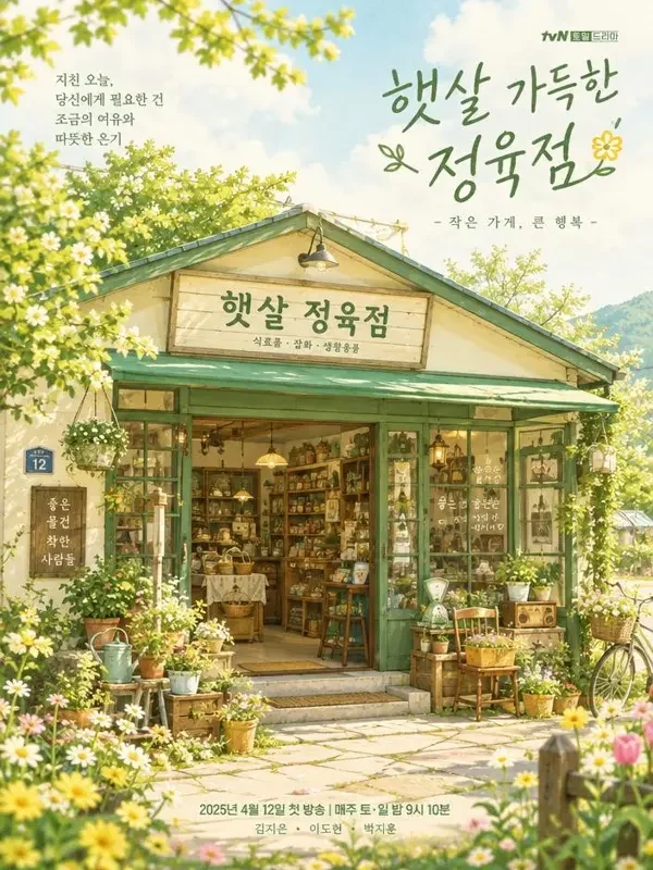 《春日杂货铺》短剧封面 - 黄果短剧vip治愈系治愈短剧